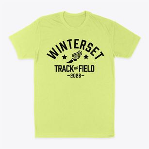 Winterset Middle School Track and Field Classic Dad T-Shirt