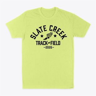 Slate Creek Elementary School Track and Field Classic Dad T-Shirt