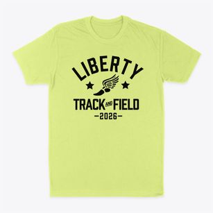 Liberty Elementary School Track and Field Classic Dad T-Shirt