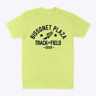 Bissonet Plaza Elementary School Track and Field Classic Dad T-Shirt