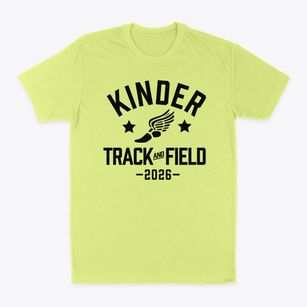 Kinder High School Track and Field Classic Dad T-Shirt
