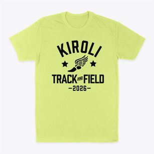 Kiroli Elementary School Track and Field Classic Dad T-Shirt