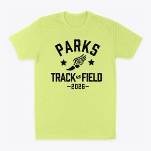 Parks Elementary School Track and Field Classic Dad T-Shirt