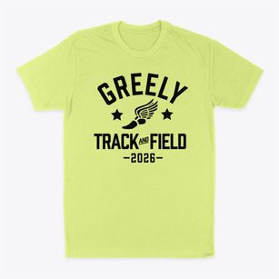 Greely High School Track and Field Classic Dad T-Shirt