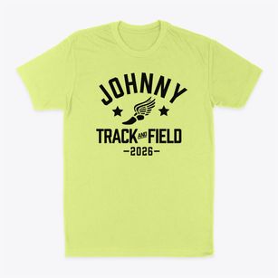 Johnny Appleseed Elementary School Track and Field Classic Dad T-Shirt