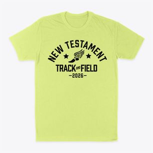 New Testament Christian School Track and Field Classic Dad T-Shirt