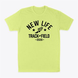 New Life Christian School Track and Field Classic Dad T-Shirt