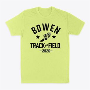 Bowen Elementary School Track and Field Classic Dad T-Shirt