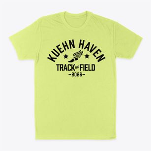 Kuehn Haven Middle School Track and Field Classic Dad T-Shirt