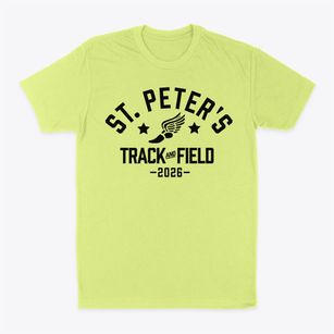 Saint Peter's Lutheran School Track and Field Classic Dad T-Shirt