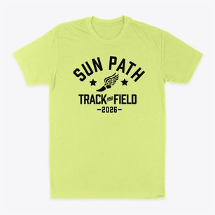 Sun Path Elementary School Track and Field Classic Dad T-Shirt