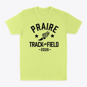 Praire Lutheran School Track and Field Classic Dad T-Shirt