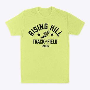 Rising Hill Elementary School Track and Field Classic Dad T-Shirt