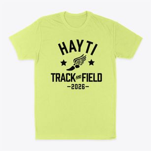 Hayti Junior High School Track and Field Classic Dad T-Shirt