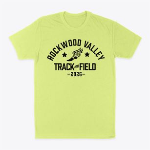 Rockwood Valley Middle School Track and Field Classic Dad T-Shirt