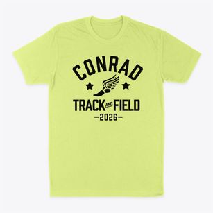 Conrad Christian School Track and Field Classic Dad T-Shirt