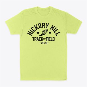 Hickory Hill Elementary School Track and Field Classic Dad T-Shirt