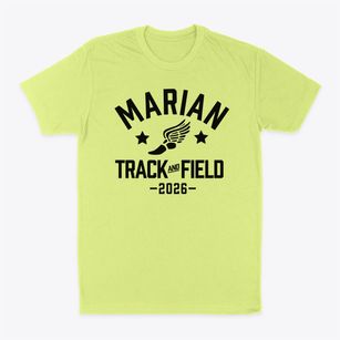 Marian High School Track and Field Classic Dad T-Shirt