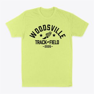 Woodsville High School Track and Field Classic Dad T-Shirt