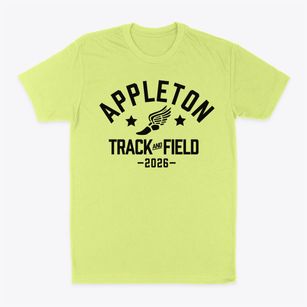 Appleton Elementary School Track and Field Classic Dad T-Shirt