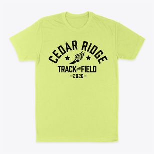 Cedar Ridge Middle School Track and Field Classic Dad T-Shirt