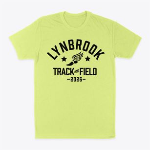 Lynbrook High School Track and Field Classic Dad T-Shirt