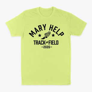 Mary Help Of Christians School Track and Field Classic Dad T-Shirt