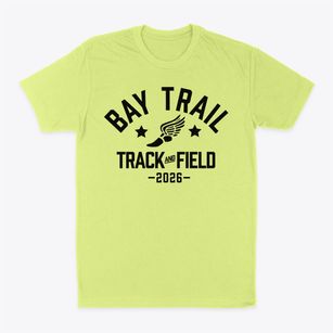 Bay Trail Middle School Track and Field Classic Dad T-Shirt