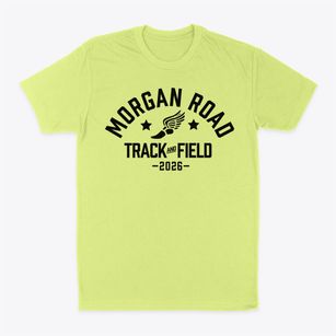 Morgan Road Elementary School Track and Field Classic Dad T-Shirt