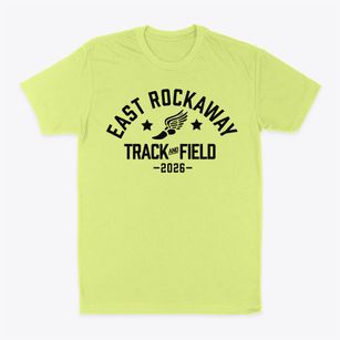 East Rockaway High School Track and Field Classic Dad T-Shirt