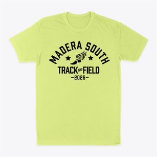 Madera South High School Track and Field Classic Dad T-Shirt