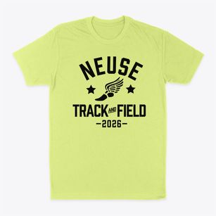 Neuse Charter School Track and Field Classic Dad T-Shirt