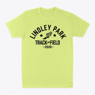Lindley Park School Track and Field Classic Dad T-Shirt