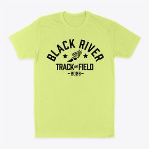 Black River Elementary School Track and Field Classic Dad T-Shirt