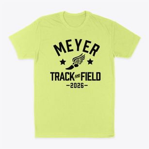 Meyer Junior High School Track and Field Classic Dad T-Shirt