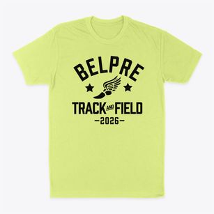 Belpre Elementary School Track and Field Classic Dad T-Shirt