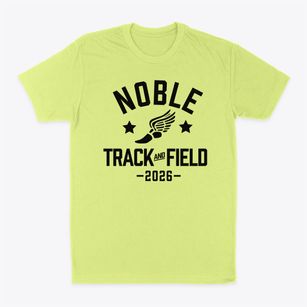 Noble Elementary School Track and Field Classic Dad T-Shirt