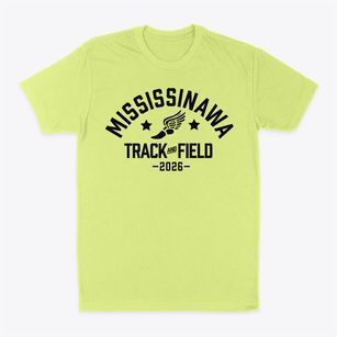 Mississinawa School Track and Field Classic Dad T-Shirt