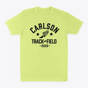 Carlson Communication Technology Magnet Track and Field Classic Dad T-Shirt