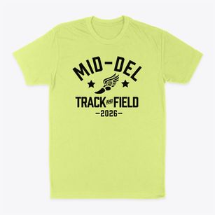 Mid-del Vocational Technical School Track and Field Classic Dad T-Shirt