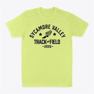Sycamore Valley Academy Track and Field Classic Dad T-Shirt