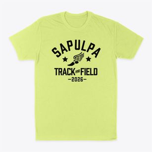 Sapulpa High School Track and Field Classic Dad T-Shirt