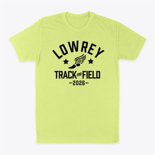 Lowrey Elementary School Track and Field Classic Dad T-Shirt