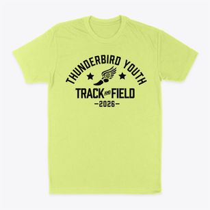 Thunderbird Youth Academy Track and Field Classic Dad T-Shirt
