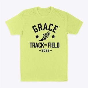 Grace Christian School Track and Field Classic Dad T-Shirt