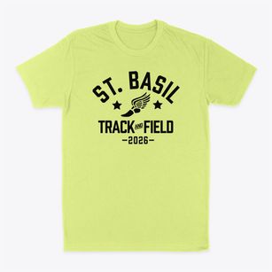 Saint Basil School Track and Field Classic Dad T-Shirt