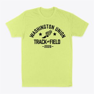 Washington Union High School Track and Field Classic Dad T-Shirt