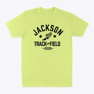 Jackson Careers And Technology Magnet School Track and Field Classic Dad T-Shirt