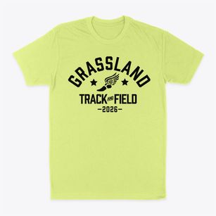 Grassland Elementary School Track and Field Classic Dad T-Shirt