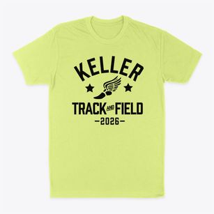 Keller High School Track and Field Classic Dad T-Shirt